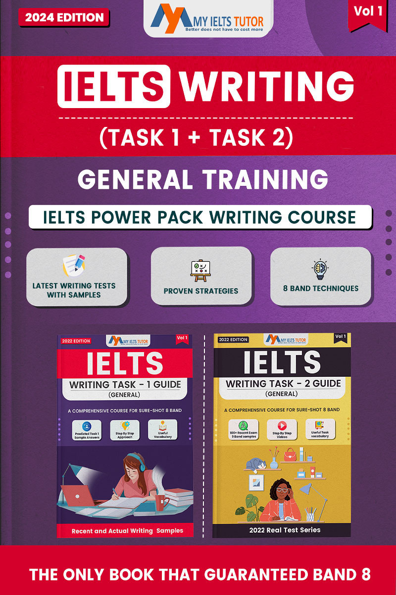 IELTS Writing (General Training) -A complete 8 band writing guide (2024 Edition )