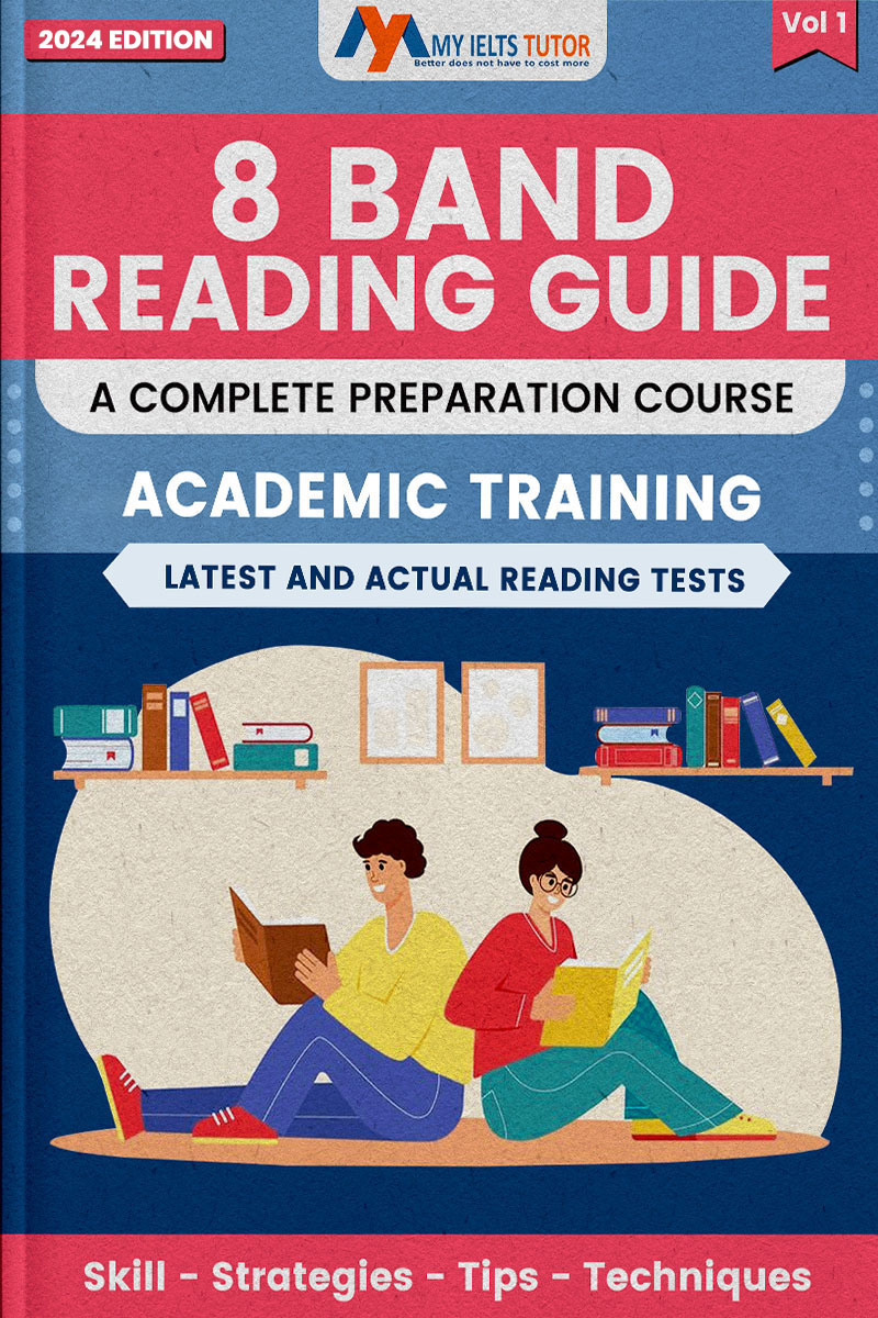 IELTS Academic Reading E-book – A Book With Actual Reading Tests-	2024 Edition
